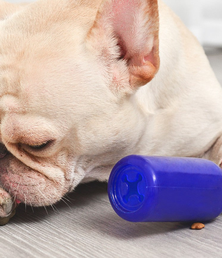 Pet Toy Bite-Resistant Throwing Puzzle Artifact Puppy Small Dog Food Leakage Wine Bottle