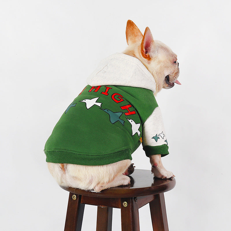 Warm Green Teddy Winter Hoodie