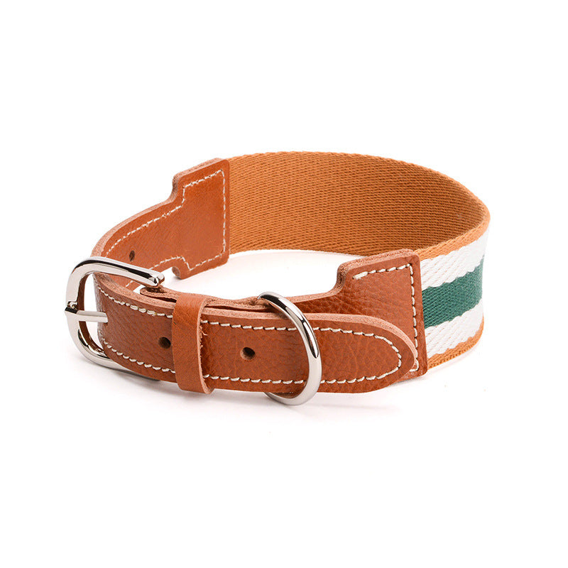 Pet Collar Woven Adjustable Neck Sleeve