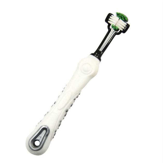 Double-Headed Finger Pet Toothbrush