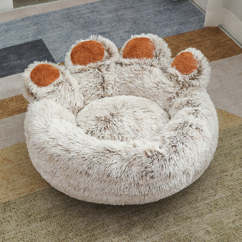 Plush Winter Dog Bed