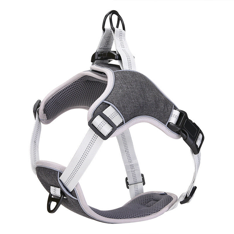 Dog Chest Harness Vest Type Reflective