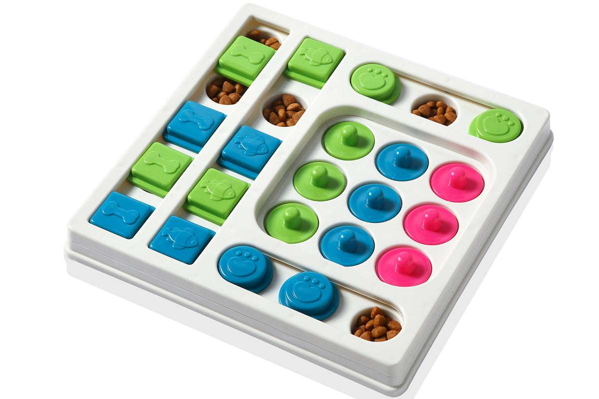 S-Shaped Square Pet Puzzle Toy Dog Snacks