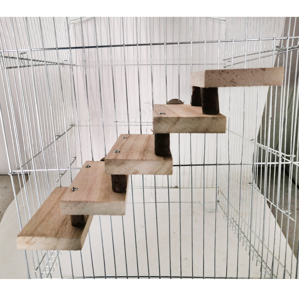 Log Stairs Dog Toy