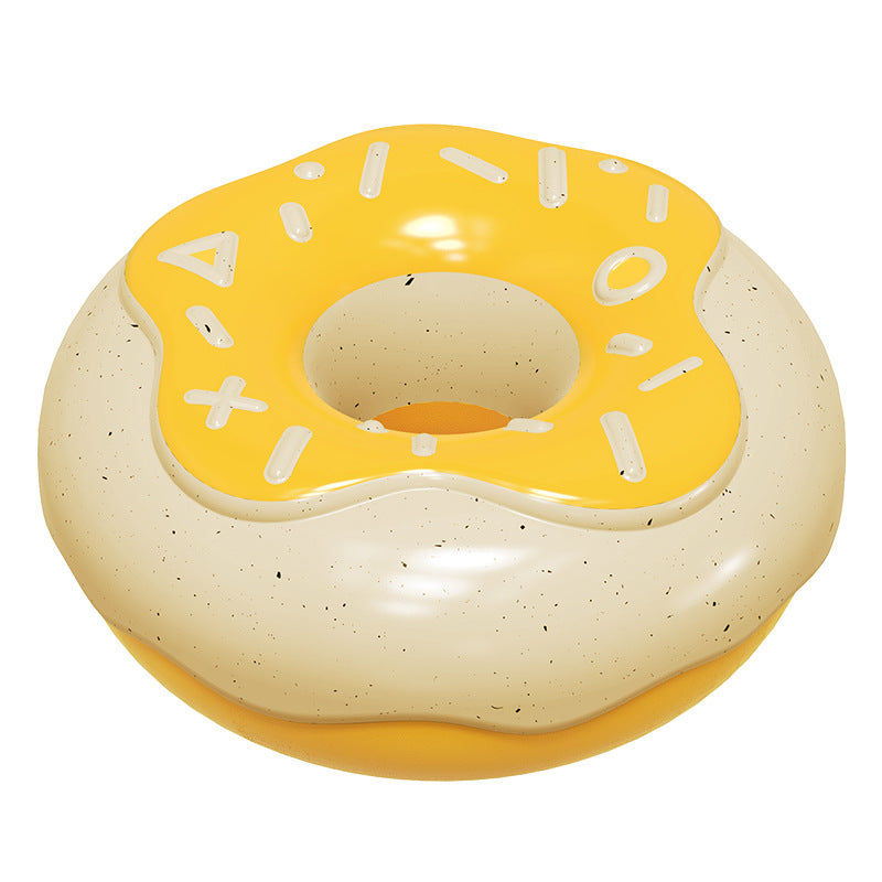 Molar Teeth Cleaning Sound Donut Dog Toy