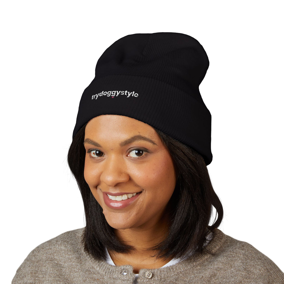 Doggystyle Embroidered Beanie