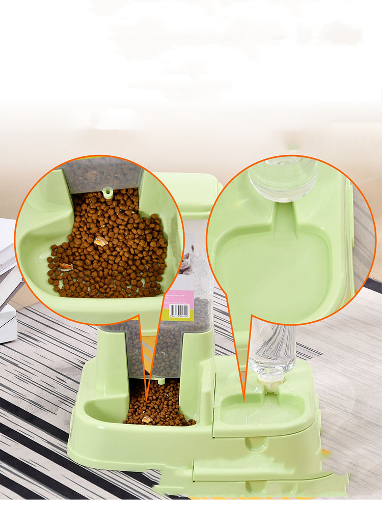 Automatic Feeder Pet Bowl Dual Purpose