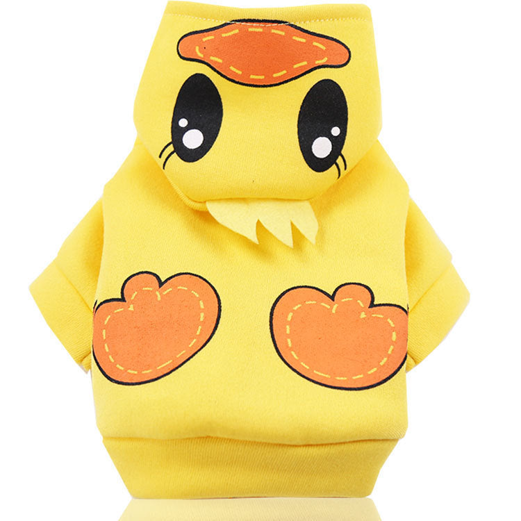 Two-Legged Cotton Coat Cartoon Transformed Into Small And Medium-Sized Dog