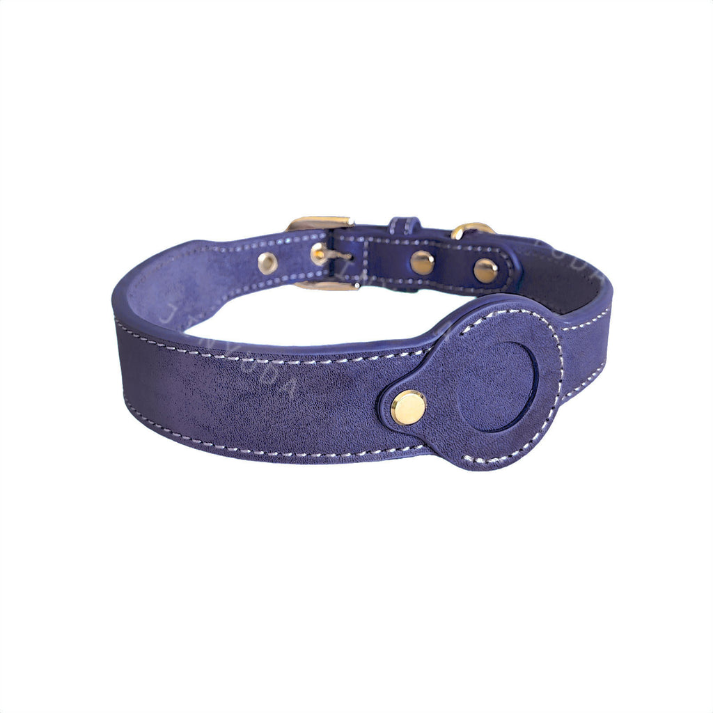Full-Grain Cowhide Detachable Pet Leather Collar