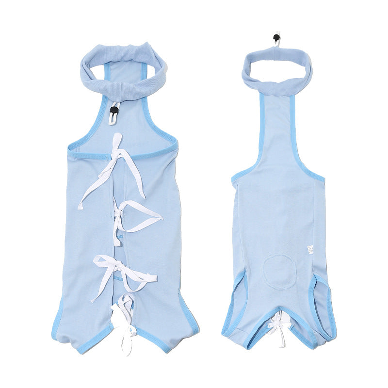 Bandage-Style Breathable Anti-Licking Dog Garment