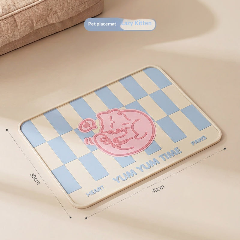 Non-Slip Silicone Pet Placemat