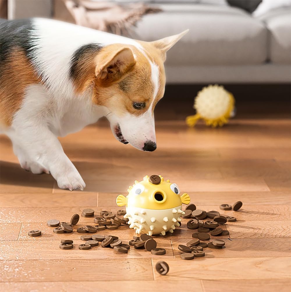 Interactive Treat Dispensing Chew Toy For Dogs