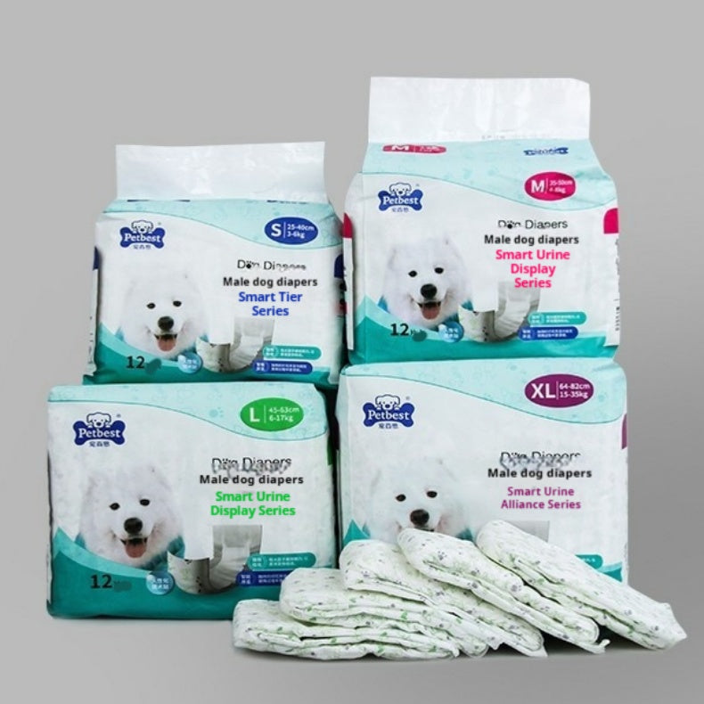 Wearable Male Dog Diaper