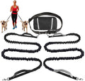 Reflective Dog Running Leash Set Night Running Waist Pack