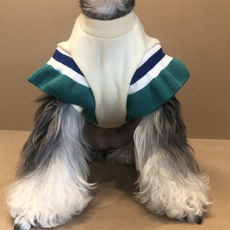 Puppies' Autumn And Winter Padded Sweatshirt