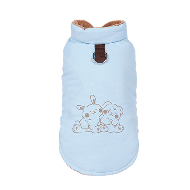 Autumn Winter Warm Dog Clothing