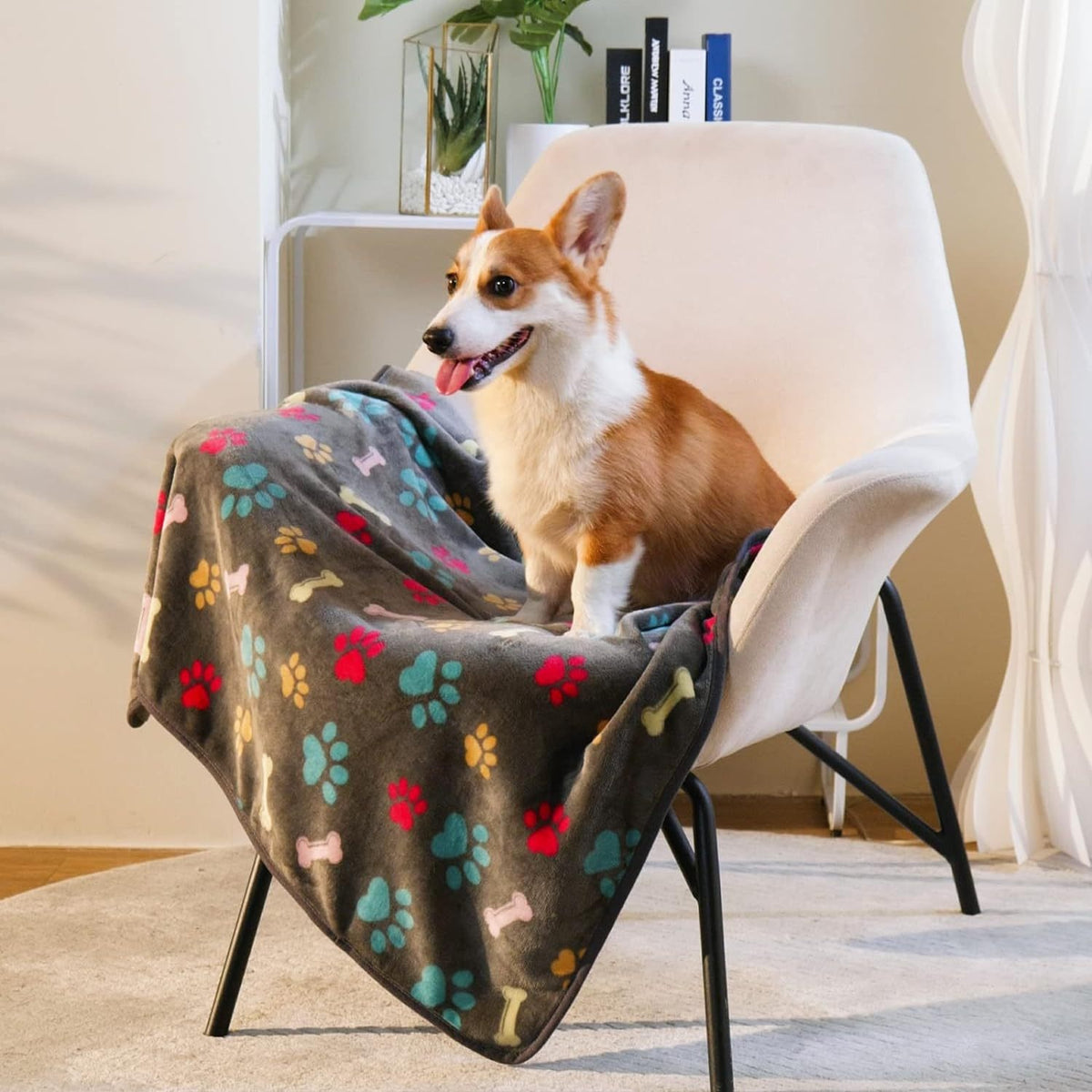 Flannel Coral Fleece Pet Blanket
