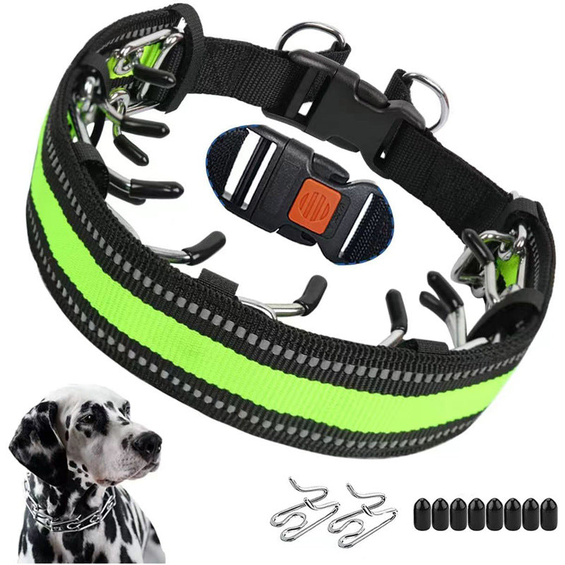 Explosion-Proof Dog Collar With Stimulation Chain