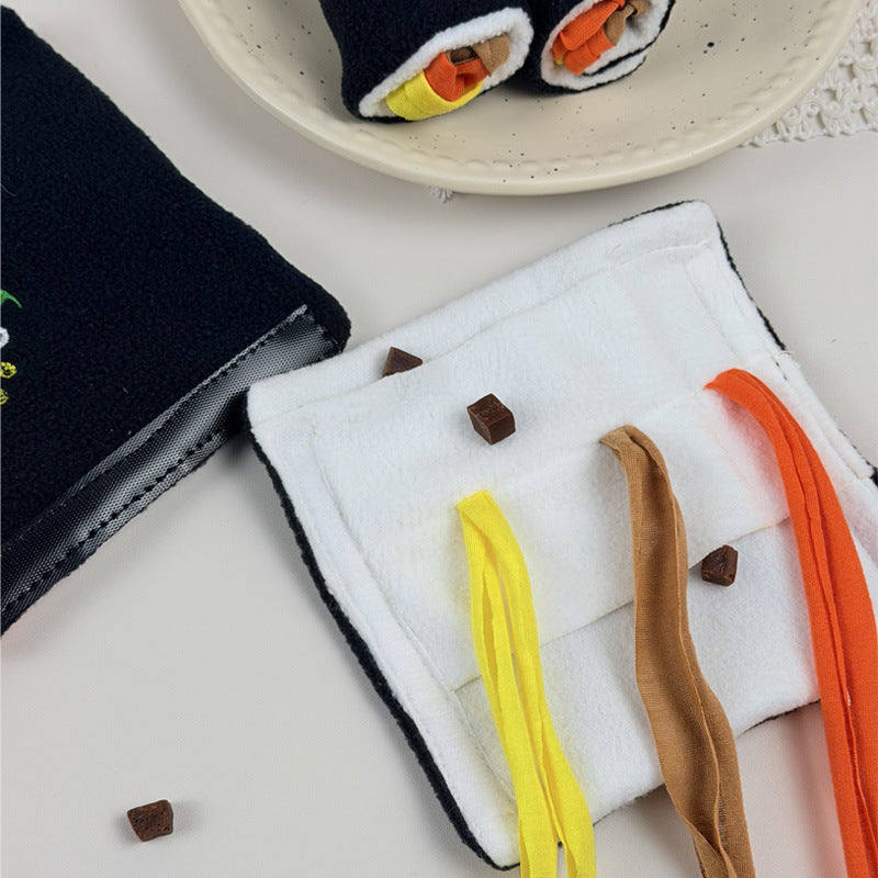 Cloth Sushi Seaweed Food Hiding Toy