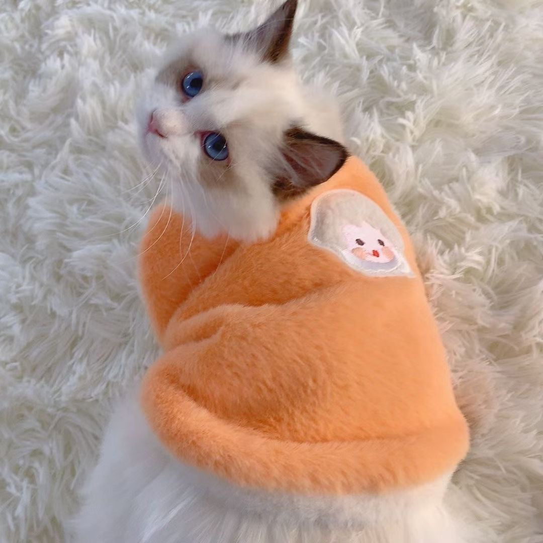 Winter Pet Warm Plush Sweater