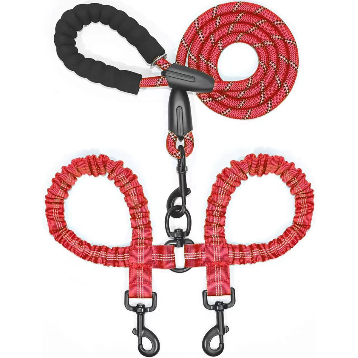 Retractable Dual Dog Leash