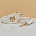 Multiple Colour Velvet Personalise Dog Collar Leash Set With Bow