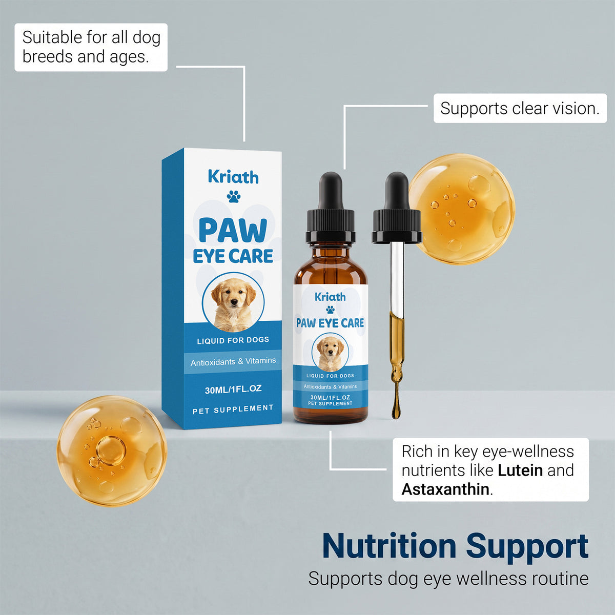 Dog Vision Health Drops