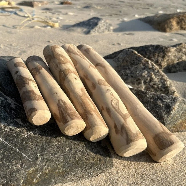 Natural Coffee Wood Pet Dog Bite Toy