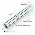 2Pcs 3 In1 1Mw Usb Rechargeable Pet Toy Pen Flashlight Red Laser Beam Uv Light 3-Modes Lamp