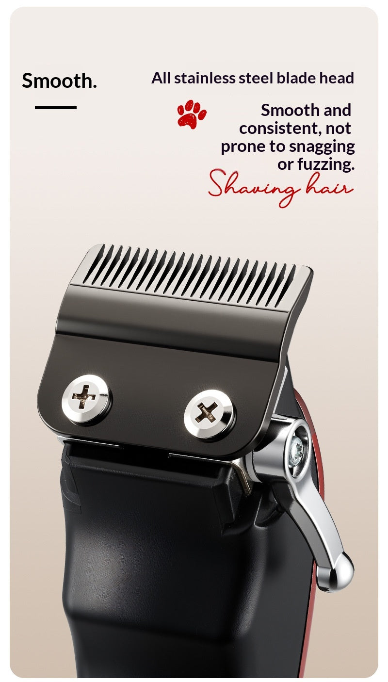 High-Power Low-Noise Pet Clipper For Large Dogs