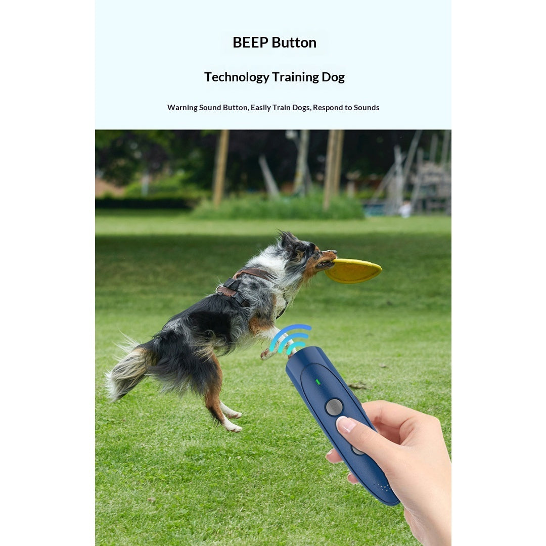 Portable Handheld Ultrasonic Anti-Bark Dog Training Repellent