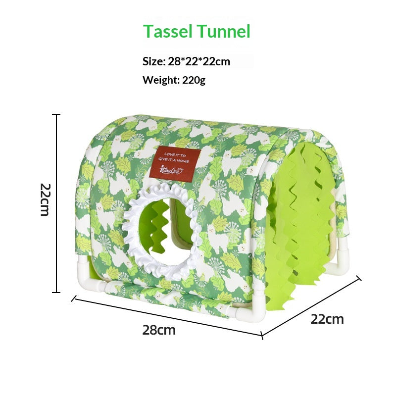 Guinea Pig Hideaway Tunnel Summer Sleeping Nest