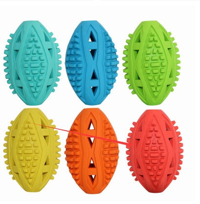 Rubber Pet Toys for Teething and Bite Resistance