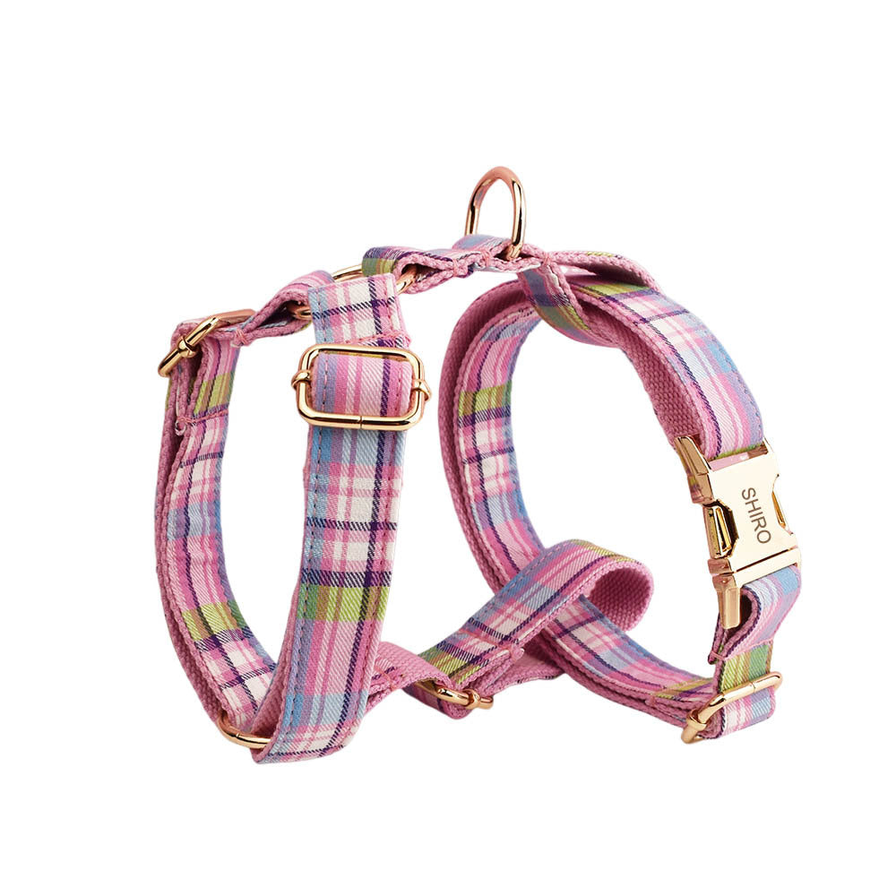 Qicaigei Dog Collar Pet Collar Traction Rope