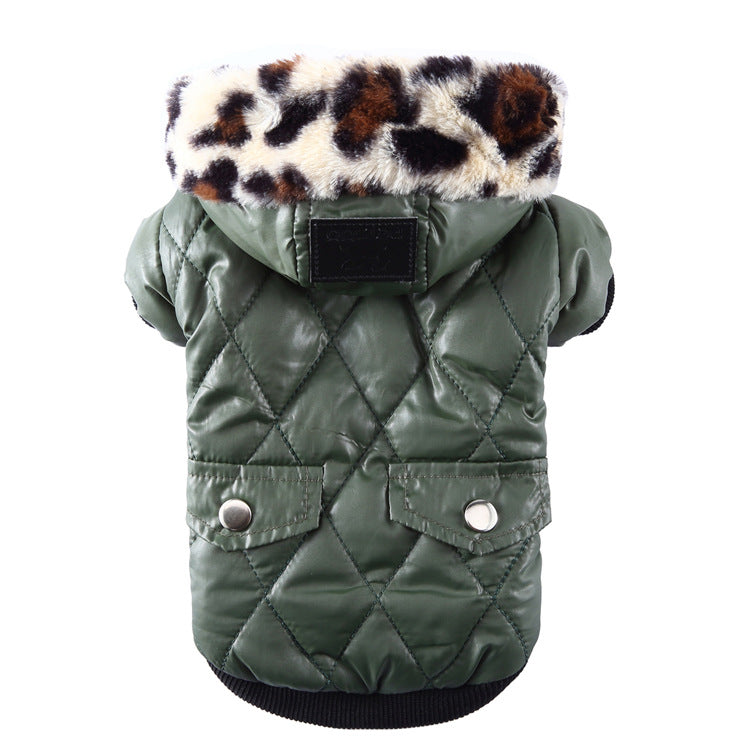 Zippered Pet Padded Clothes