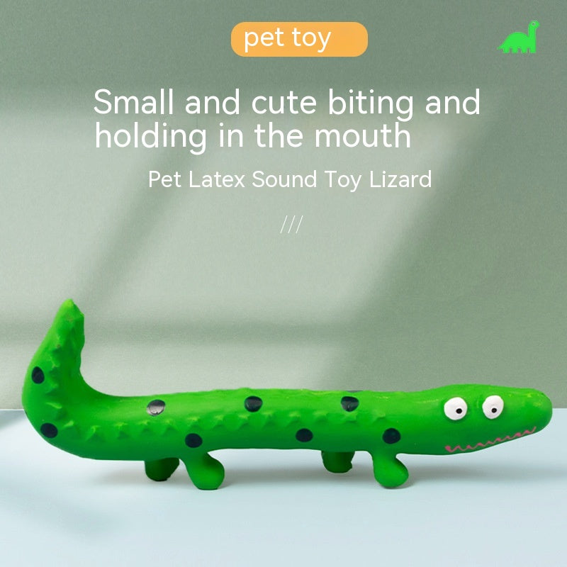 Pet Latex Lizard Bite-Resistant Molar Dog Toy