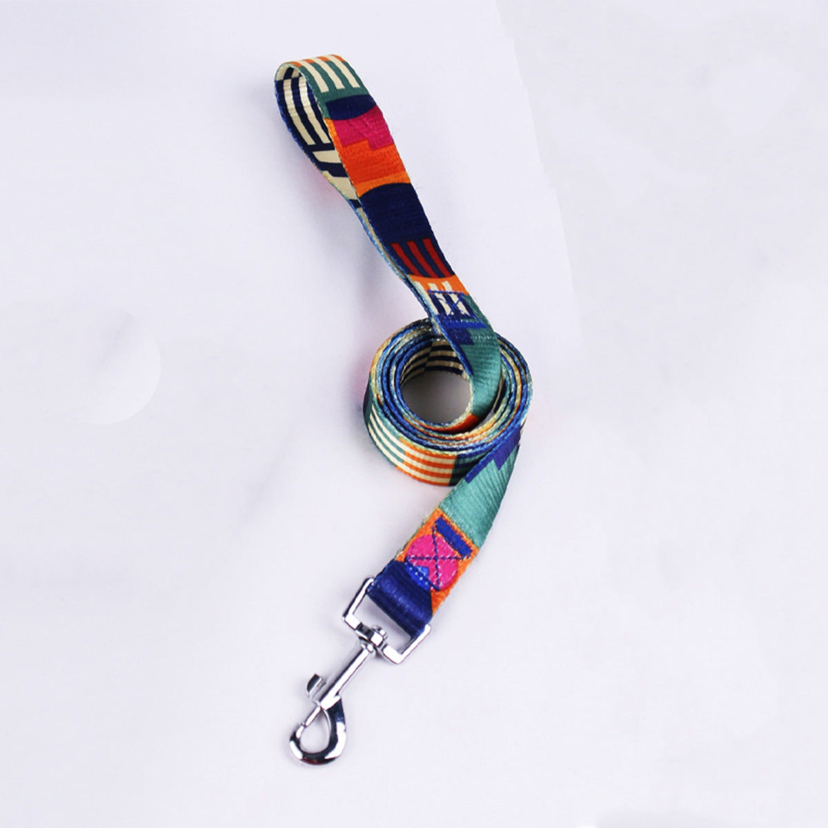 Hand-Holding Rope Dog Leash Collar Set