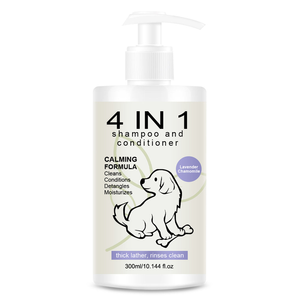 Pet Shampoo With Integrated Care And Grooming