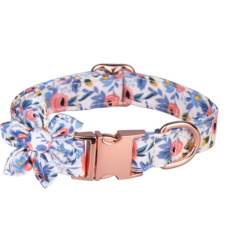 Custom Pet Collar And Leash Set