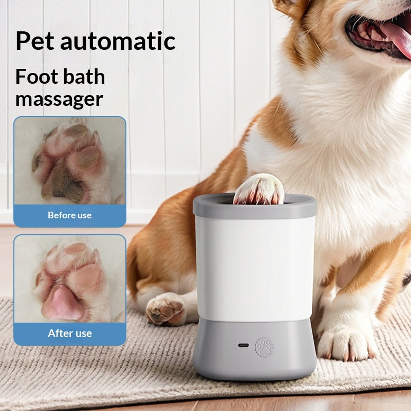 Rechargeable Electric Pet Foot Bath Cup