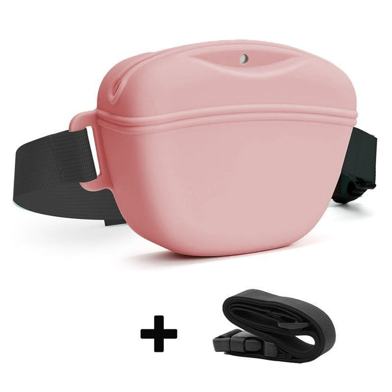 Silicone Outdoor Portable Dog Training Waist Bag