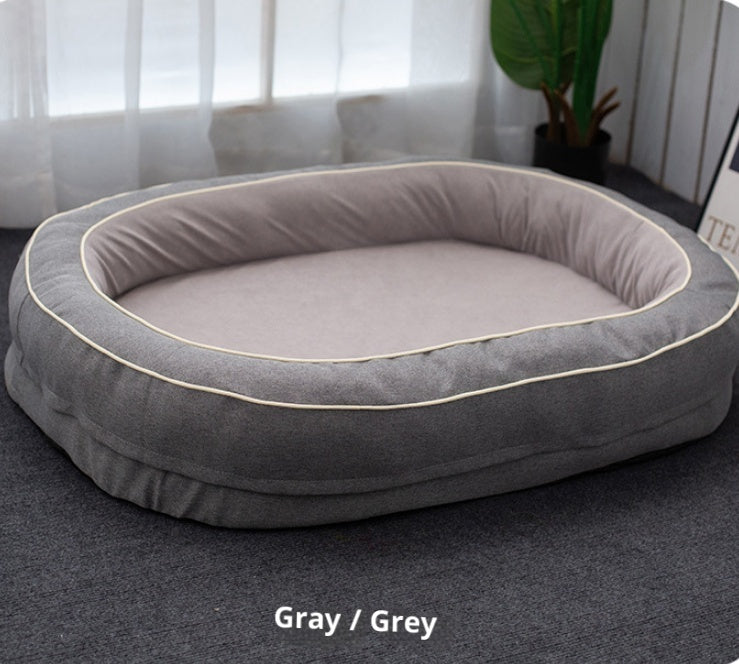 Kennel Four Seasons Universal Oval Large Removable Pet Bed
