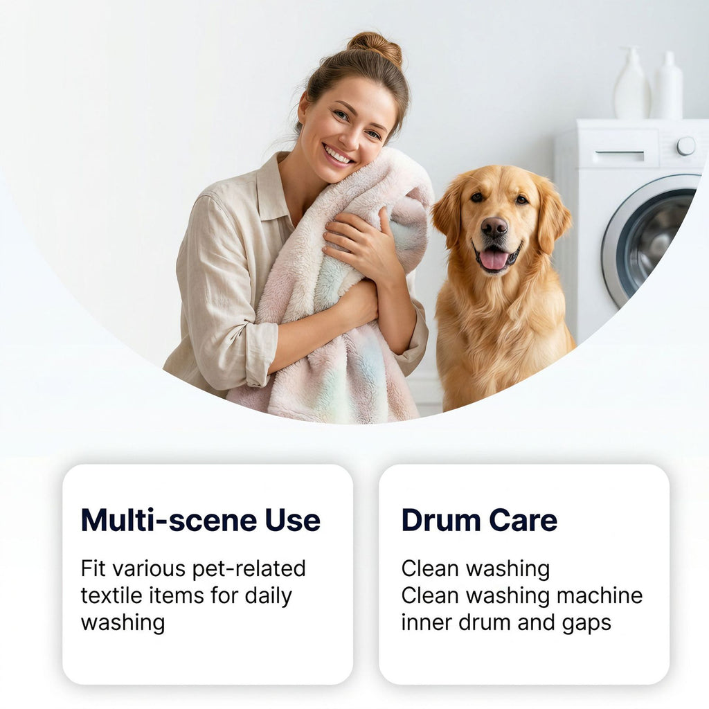 Washing Machine Pet Hair Cleaning Solution