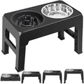 Adjustable Lifting Dog Bowl Food Basin Integrated