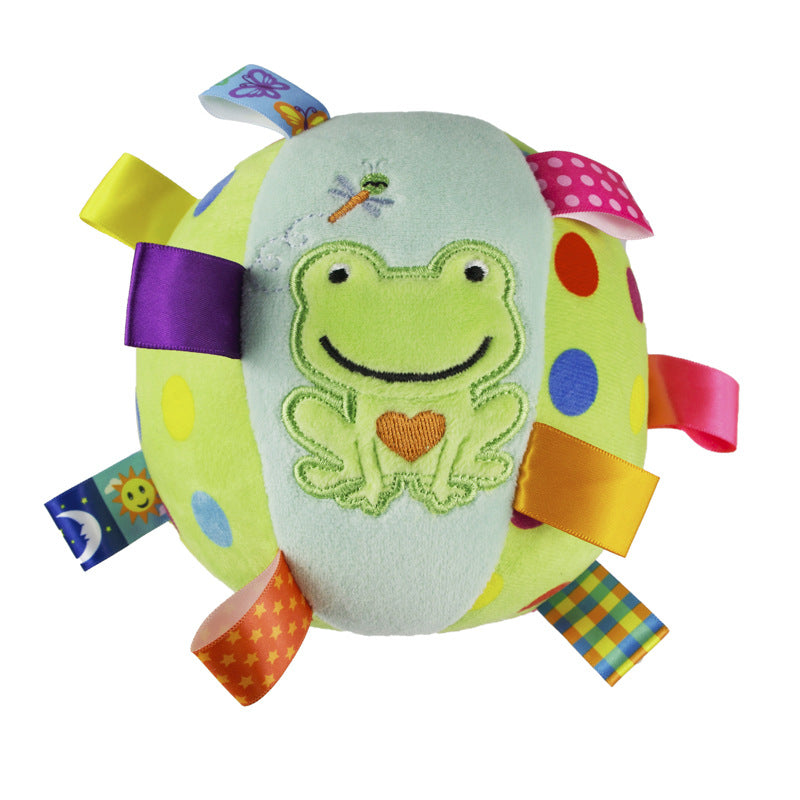 Colorful Squeaky Hanging Dog Toy With Bell