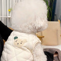 Padded Coat Vest For Dogs In Autumn And Winter