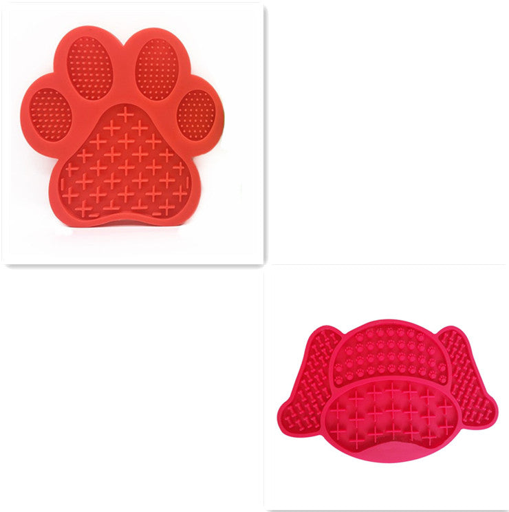 Silicone Dog Lick Pad Slow Food Plate