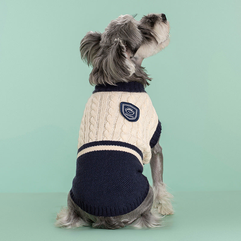 Academy Style Thickened Warm Stretch Dog Sweater
