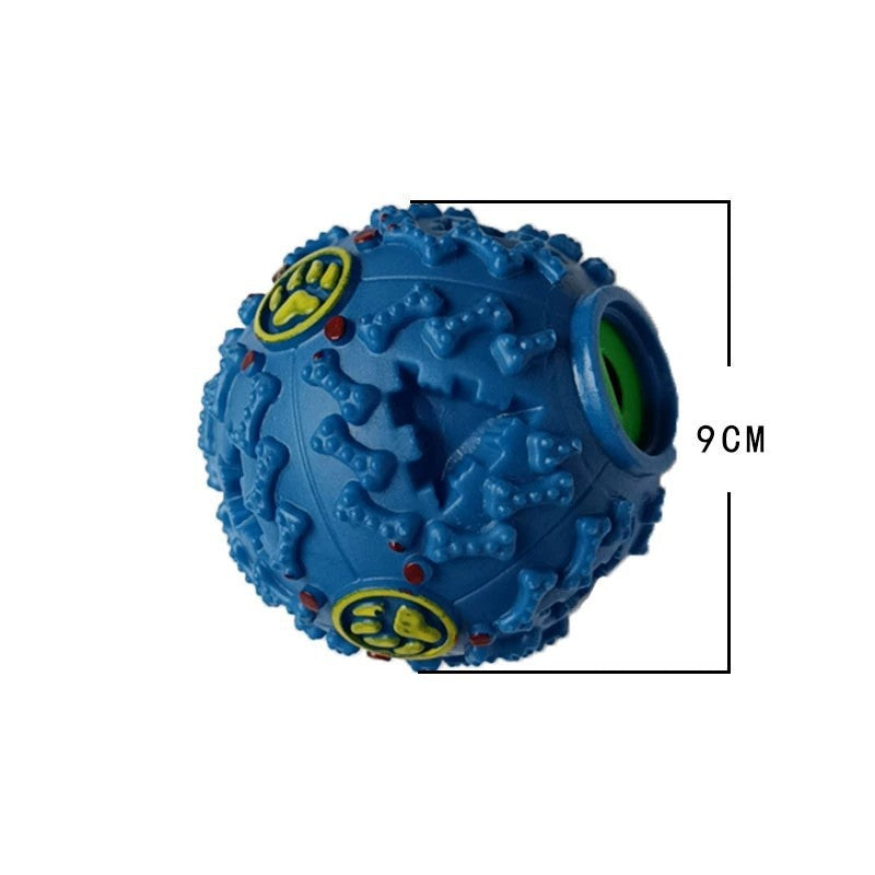 Dog Food Ball Bite Resistant Toy Puzzle Large And Small Size Pet Supplies