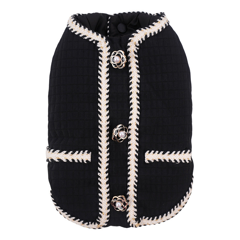 Warm Quilted Pet Coat For Autumn And Winter